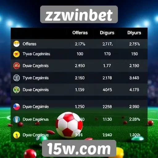 Comparação entre zzwinbet e concorrentes